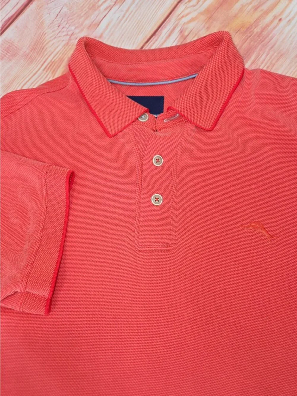 Tommy Bahama Mens Coral Short Sleeve Polo Medium